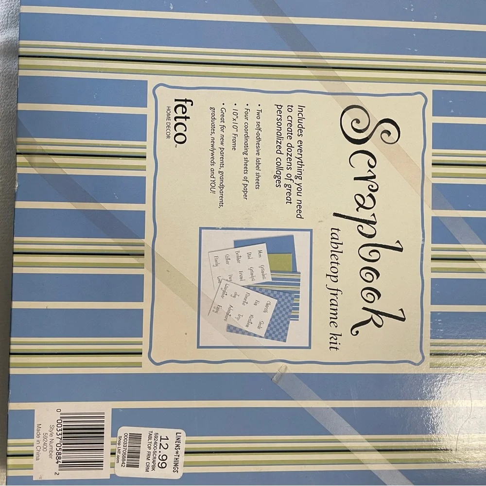 Assortment of Scrapbooking items
